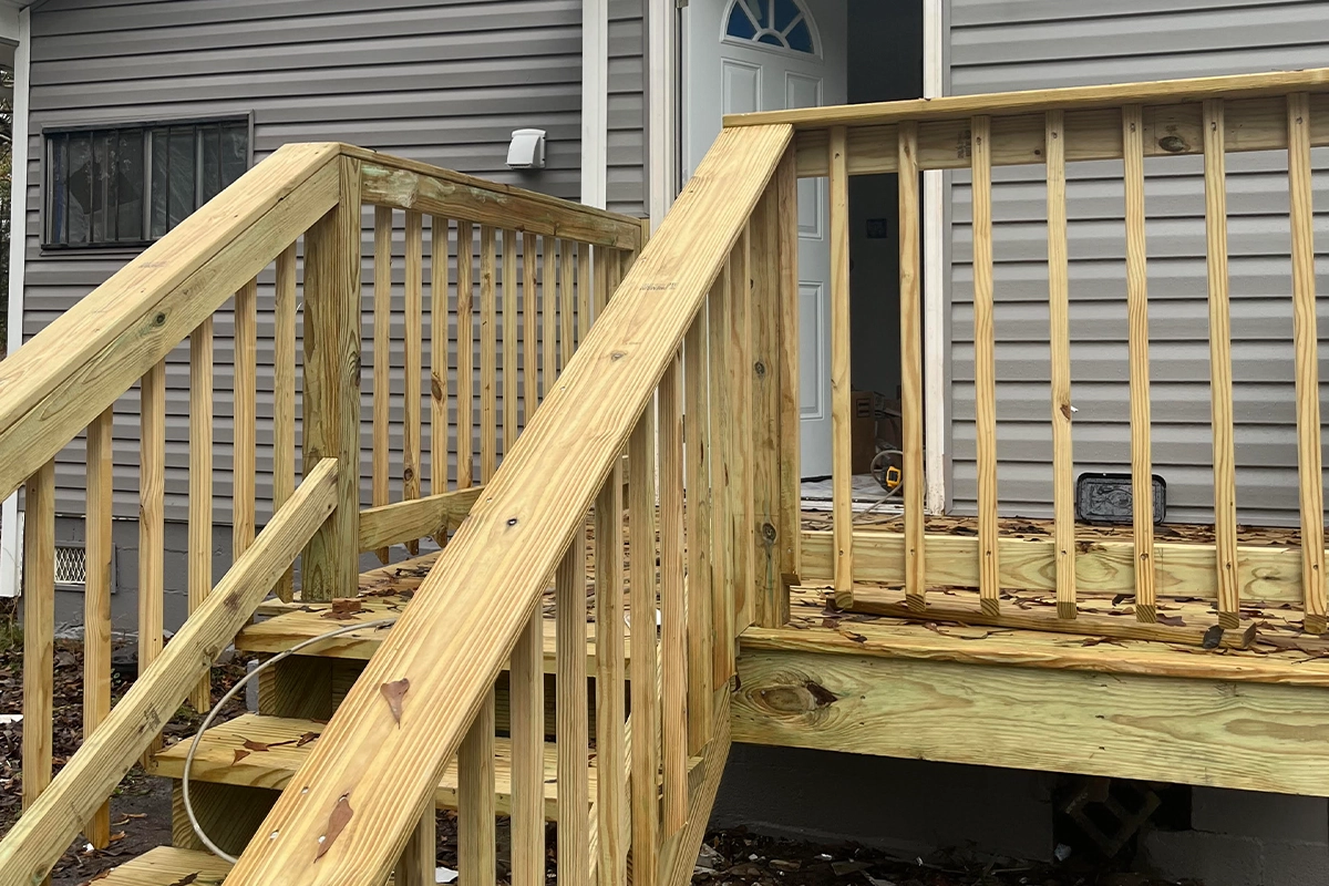 Wood Deck Pelham Alabama